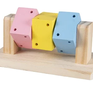 Duvo+ Houten Draaiende Blokjes 14X7,5X6,5 CM